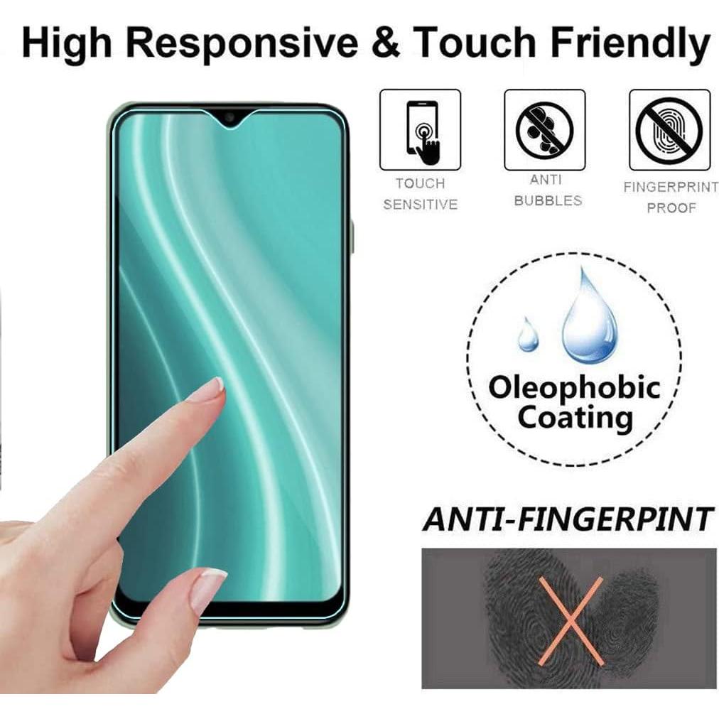 Protector de Pantalla Vidrio Templado Tuxiwei para BLU G44 6.80" 2-Pack