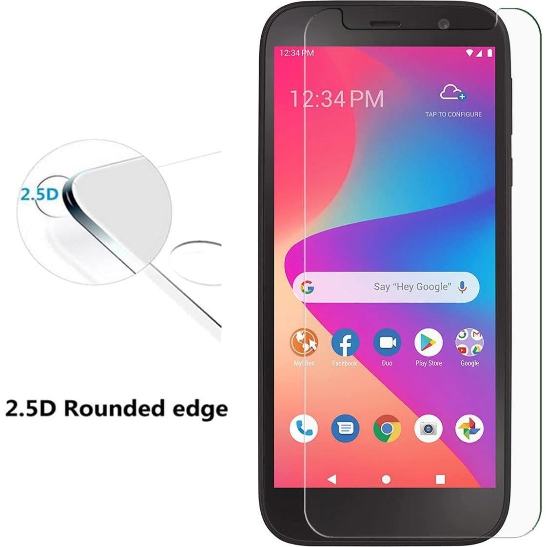 Protector de Pantalla Vidrio Templado 9H para BLU View 2