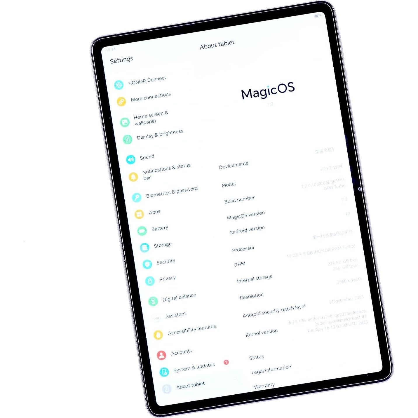 Protector de Pantalla Ibywind para Honor Pad 9 - Vidrio Templado 9H