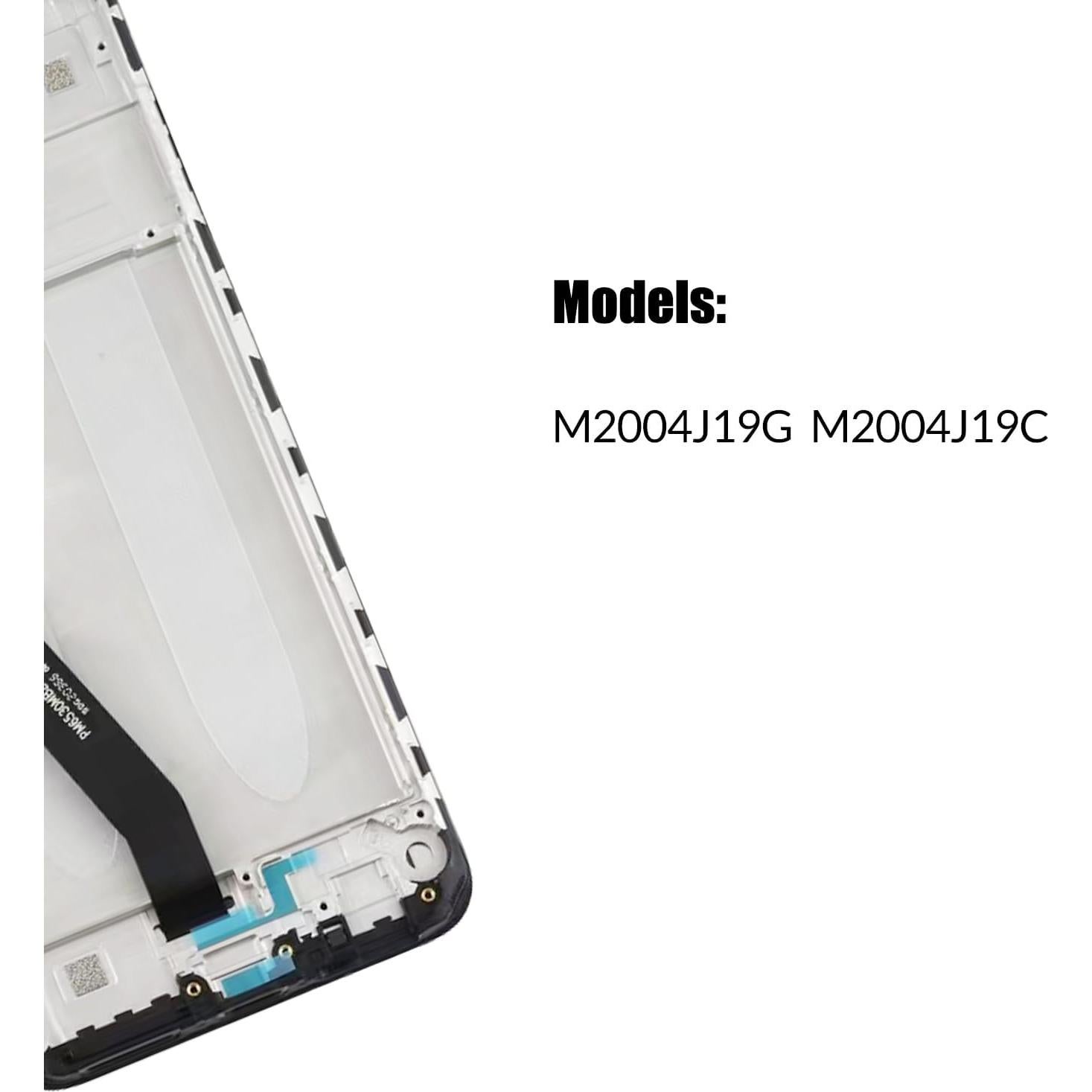 Pantalla LCD de Reemplazo para Redmi 9 M2004J19G - Kit de Reparación