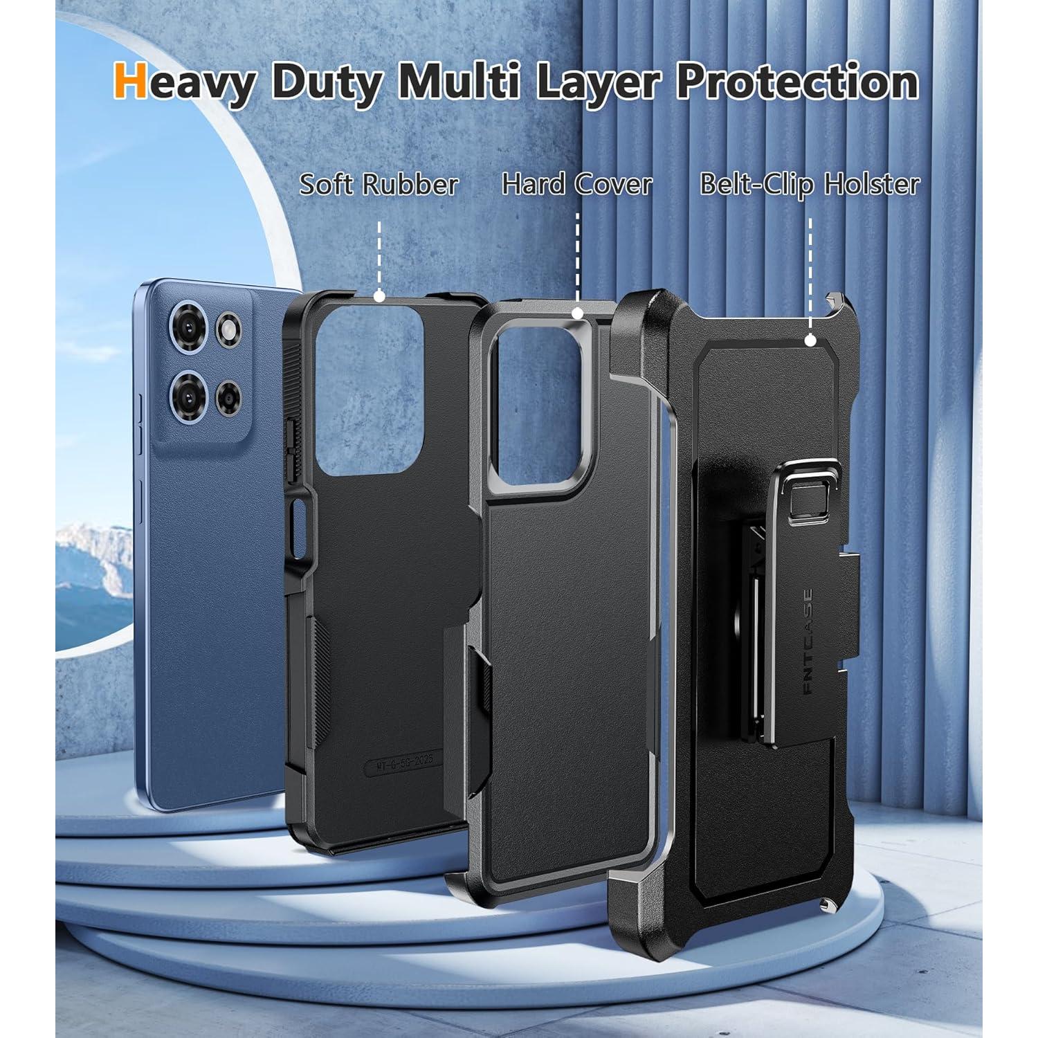 Funda FNTCASE para Motorola Moto G 2026/2025 - Protección Militar