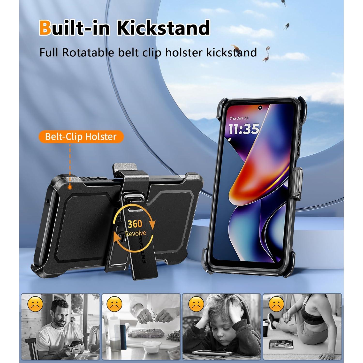 Funda FNTCASE para Motorola Moto G 2026/2025 - Protección Militar