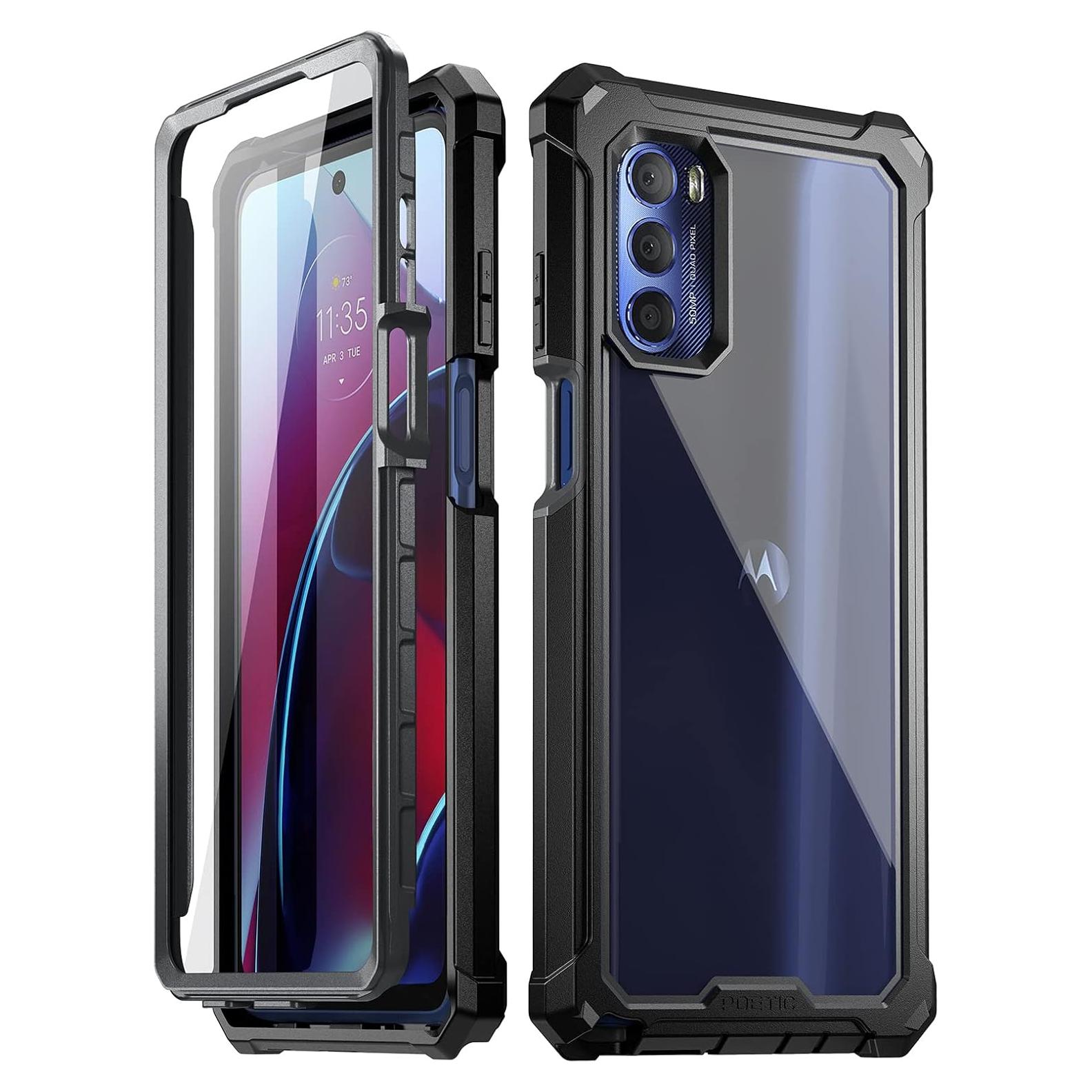 Funda Poetic Guardian para Motorola Moto G Stylus 2022 Negra