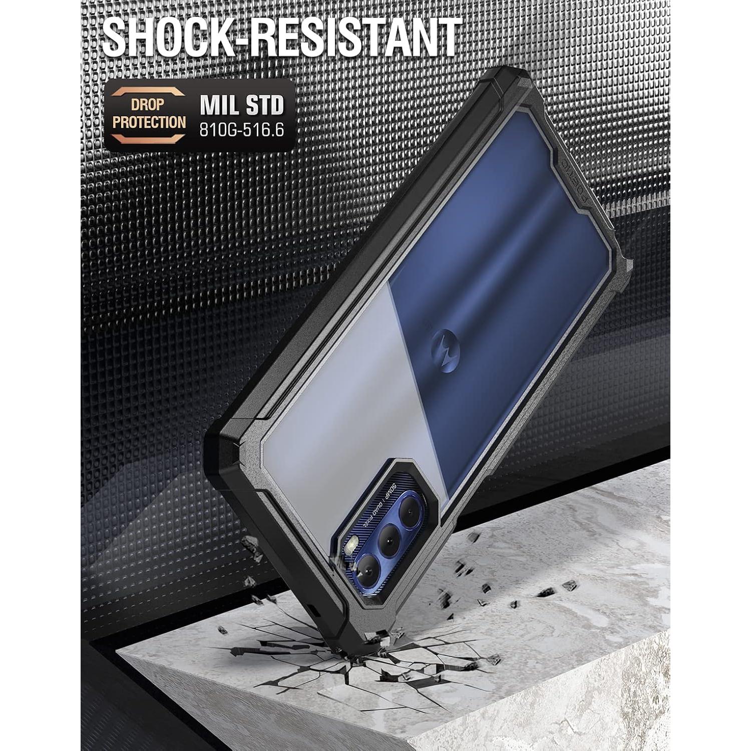 Funda Poetic Guardian para Motorola Moto G Stylus 2022 Negra