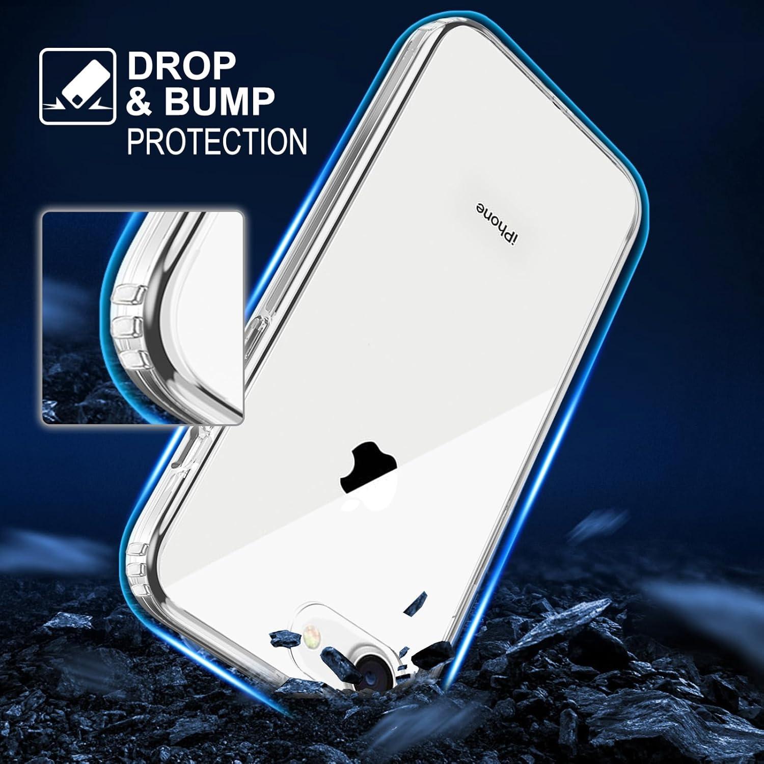 Funda TENOC Antiamarillenta para iPhone SE 2/3, 7 y 8 - 4.7"