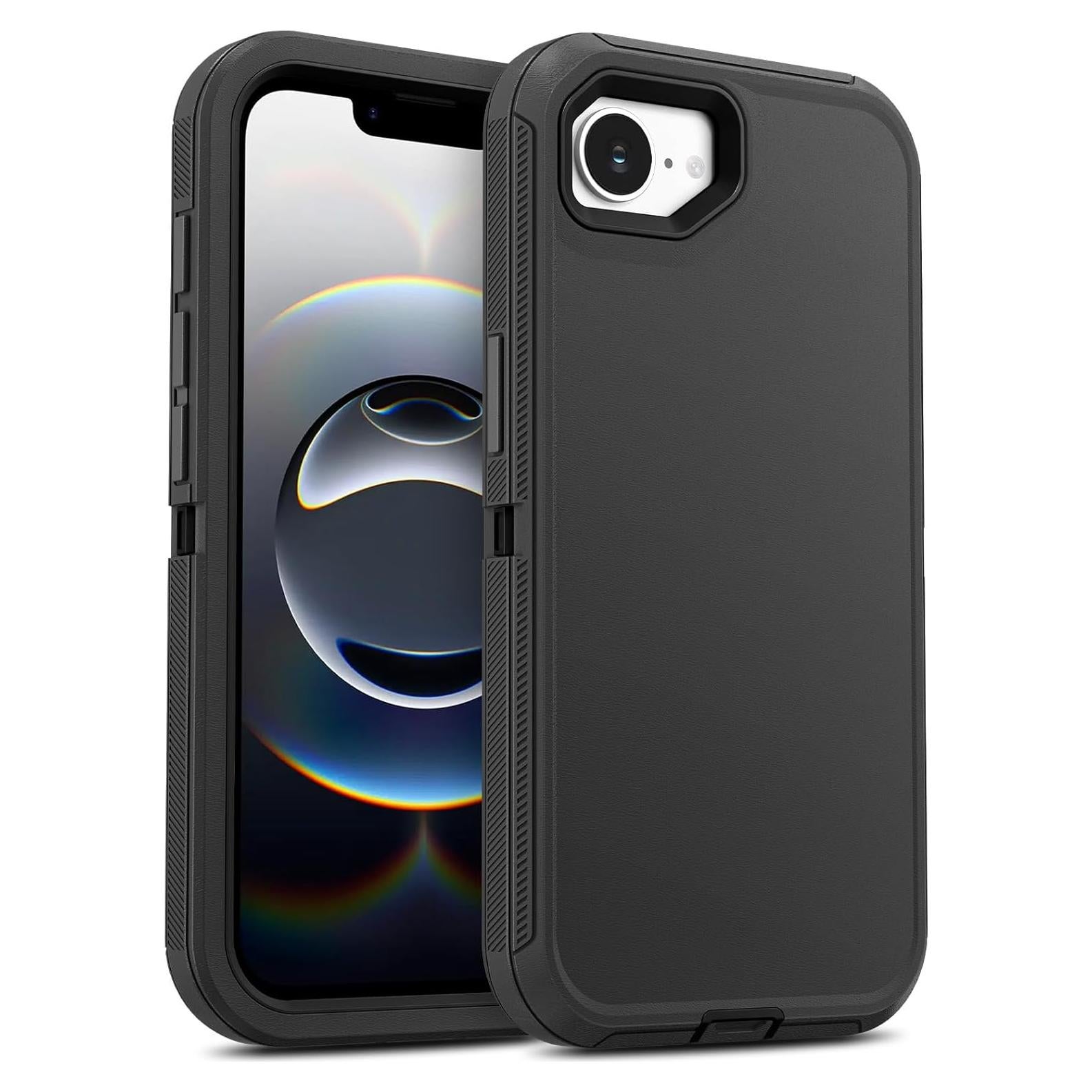 Funda Jelanry para iPhone 16E 2025, Doble Capa Resistente 6.1"