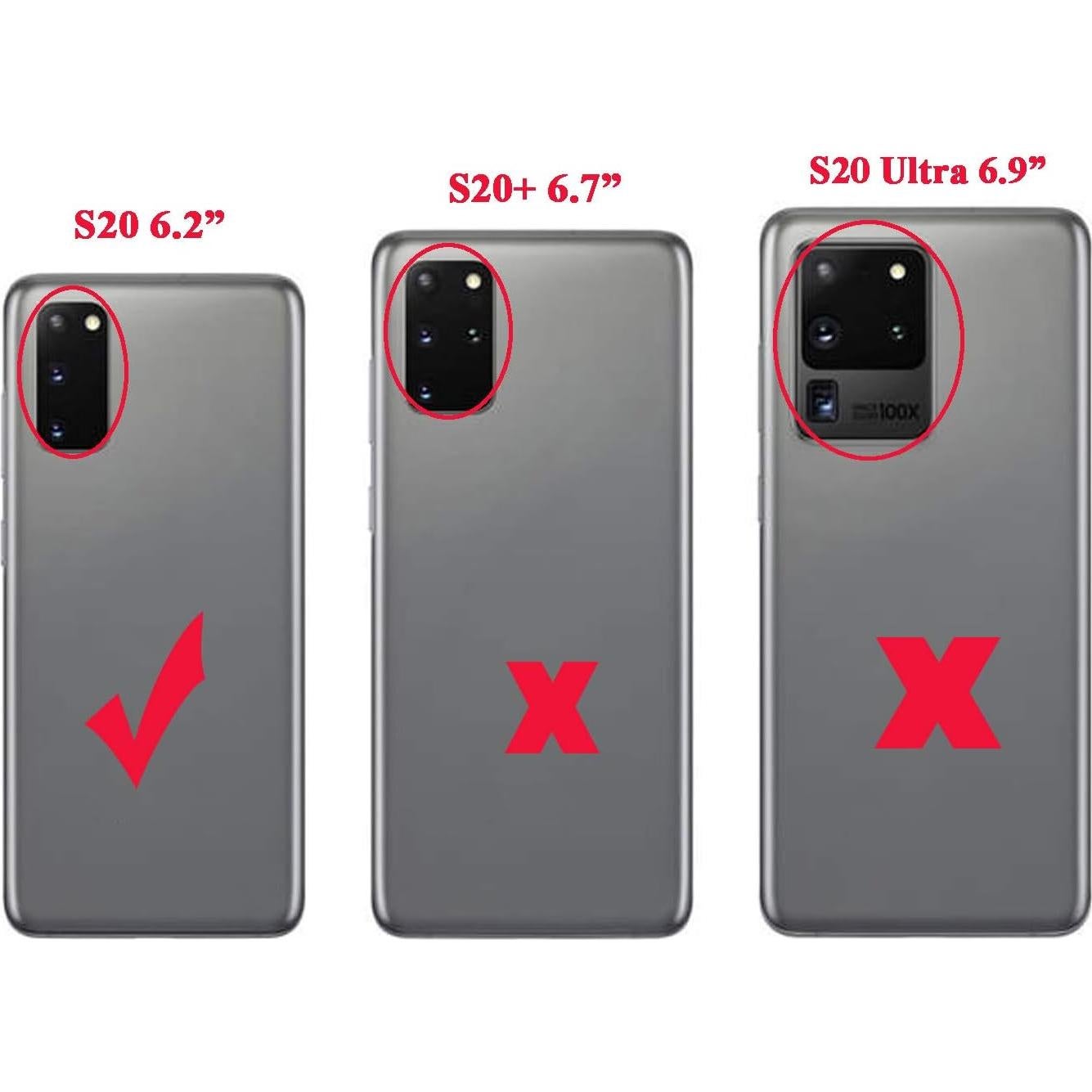 Carcasa Cristal Trasero Samsung Galaxy S20 6.2" Ubrokeifixit Gris