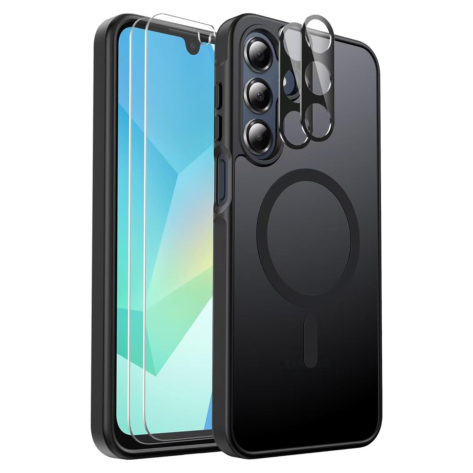 Funda Antichoque Mangix para Samsung Galaxy A16 5G + 2 Protectores