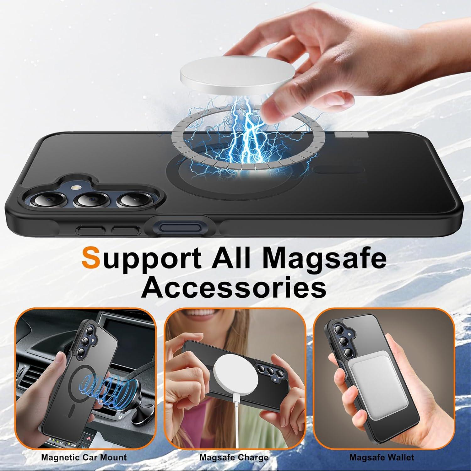 Funda Antichoque Mangix para Samsung Galaxy A16 5G + 2 Protectores