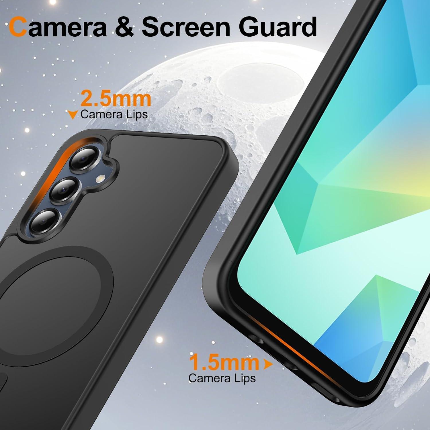 Funda Antichoque Mangix para Samsung Galaxy A16 5G + 2 Protectores