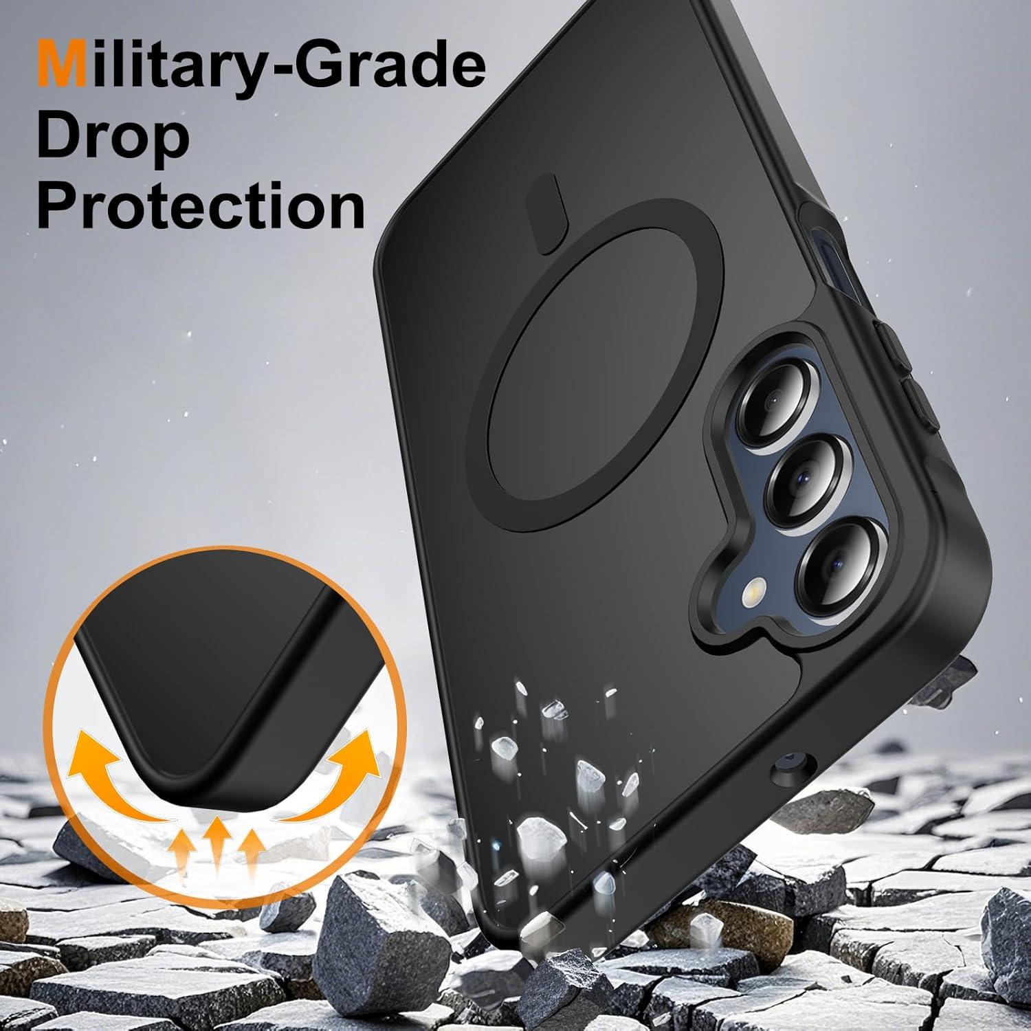 Funda Antichoque Mangix para Samsung Galaxy A16 5G + 2 Protectores