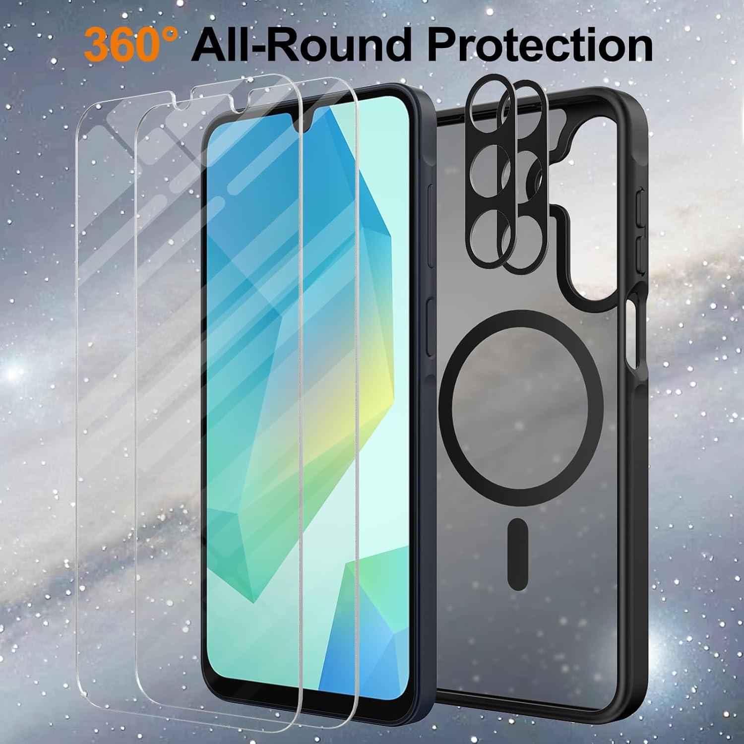 Funda Antichoque Mangix para Samsung Galaxy A16 5G + 2 Protectores