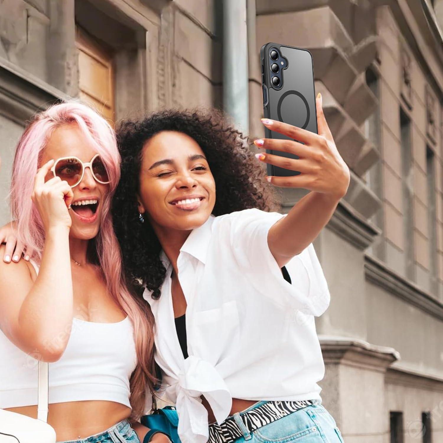 Funda Antichoque Mangix para Samsung Galaxy A16 5G + 2 Protectores