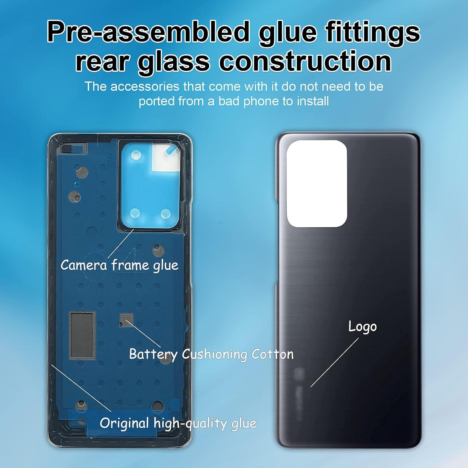 Cristal Trasero Reemplazo Eonpam para Xiaomi Mi 11T/11T Pro Gris