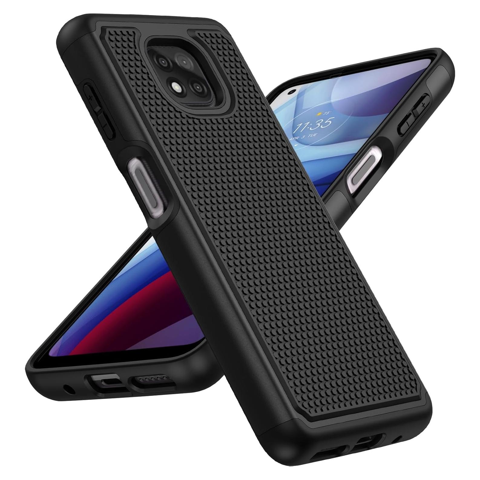 Funda BNIUT para Motorola Moto G Power 2021 - Doble Capa Resistente