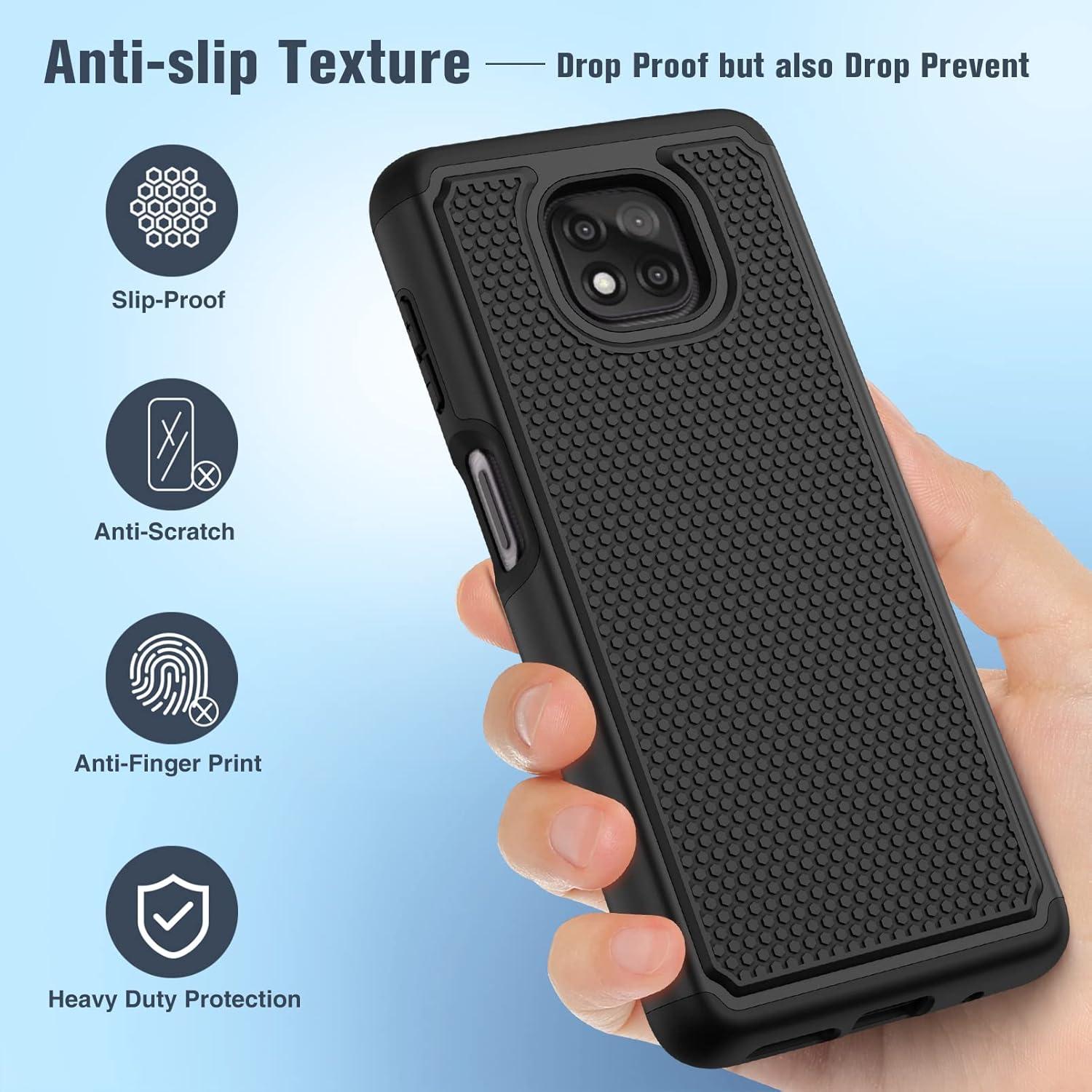 Funda BNIUT para Motorola Moto G Power 2021 - Doble Capa Resistente