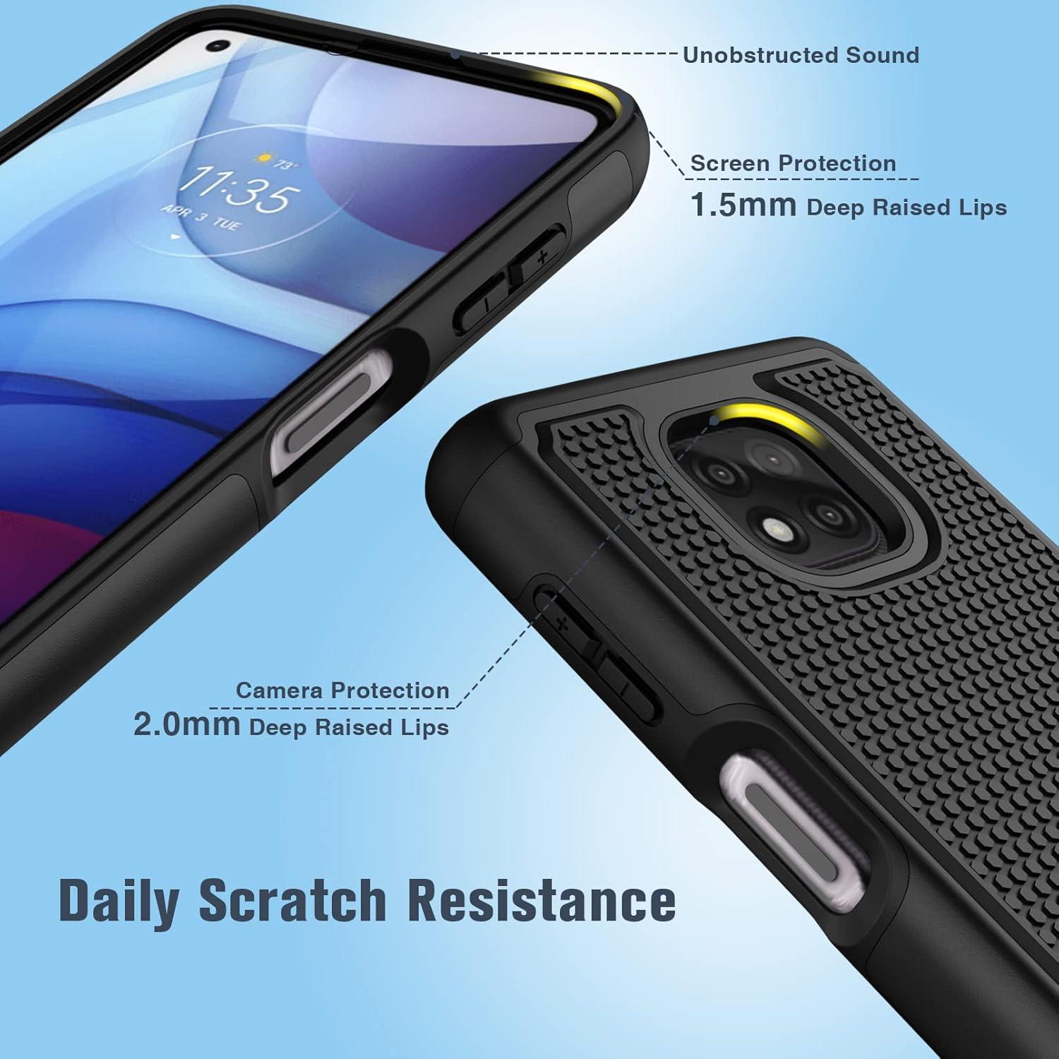 Funda BNIUT para Motorola Moto G Power 2021 - Doble Capa Resistente