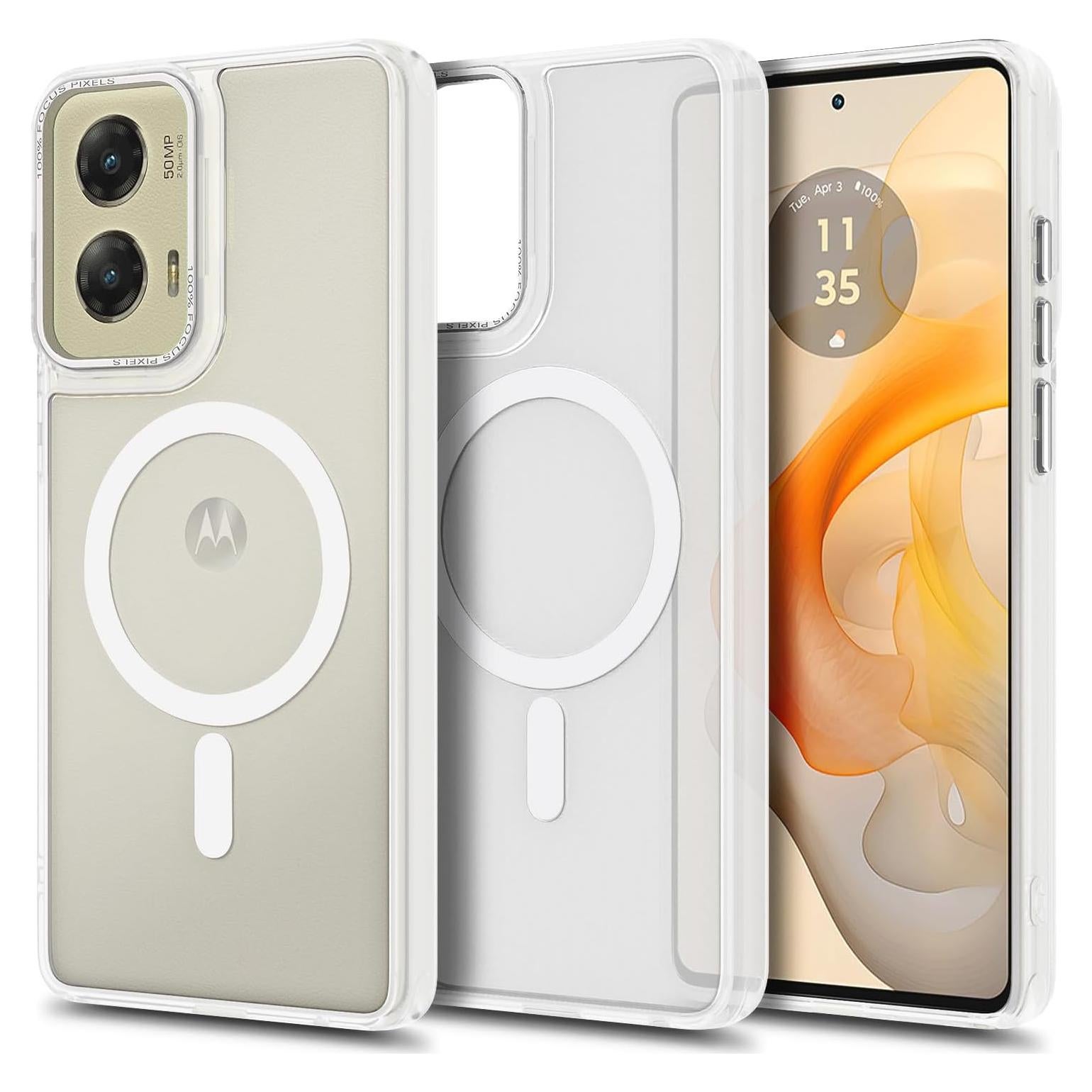 Funda Magnética YZB para Motorola Moto G Stylus 5G 2024, Clara