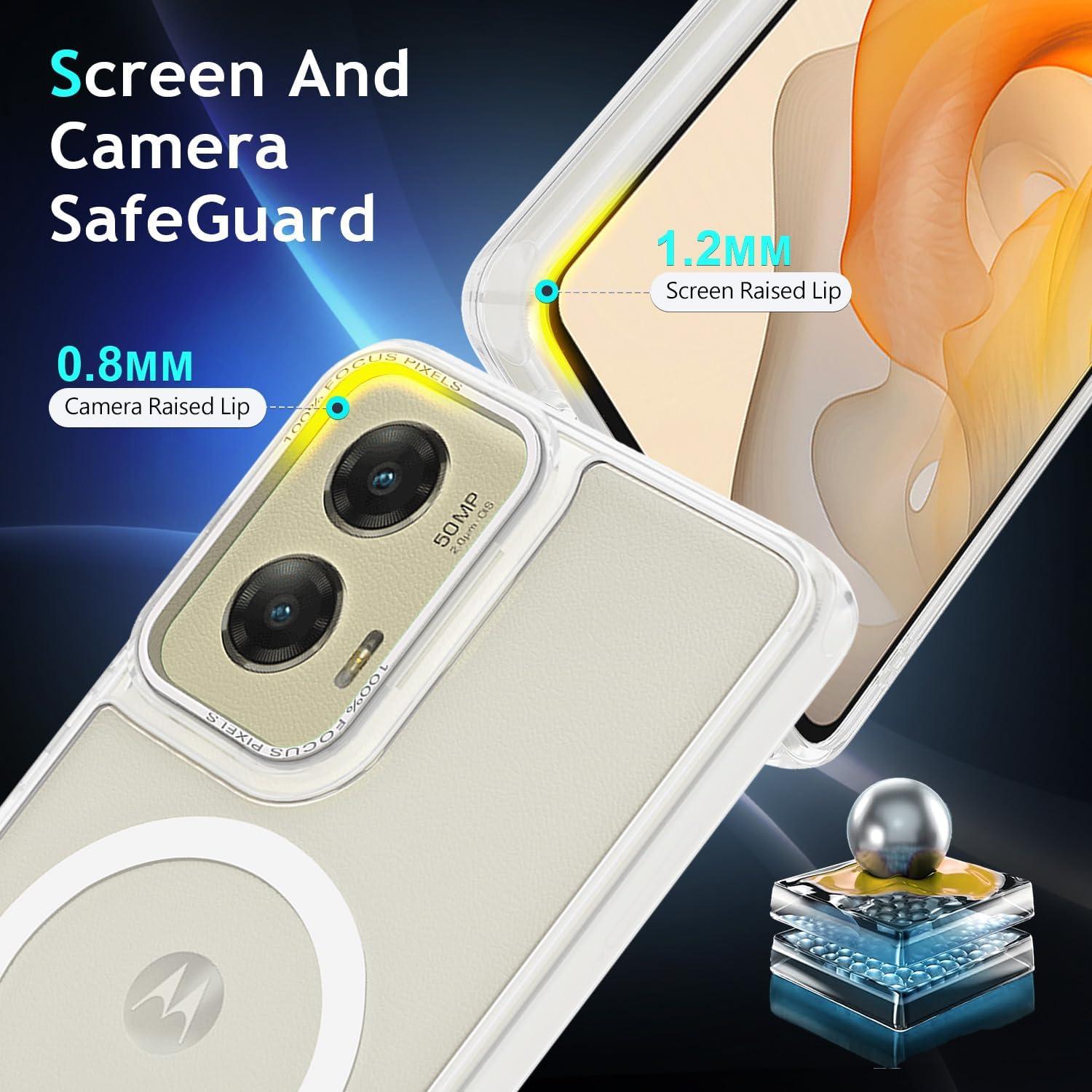 Funda Magnética YZB para Motorola Moto G Stylus 5G 2024, Clara