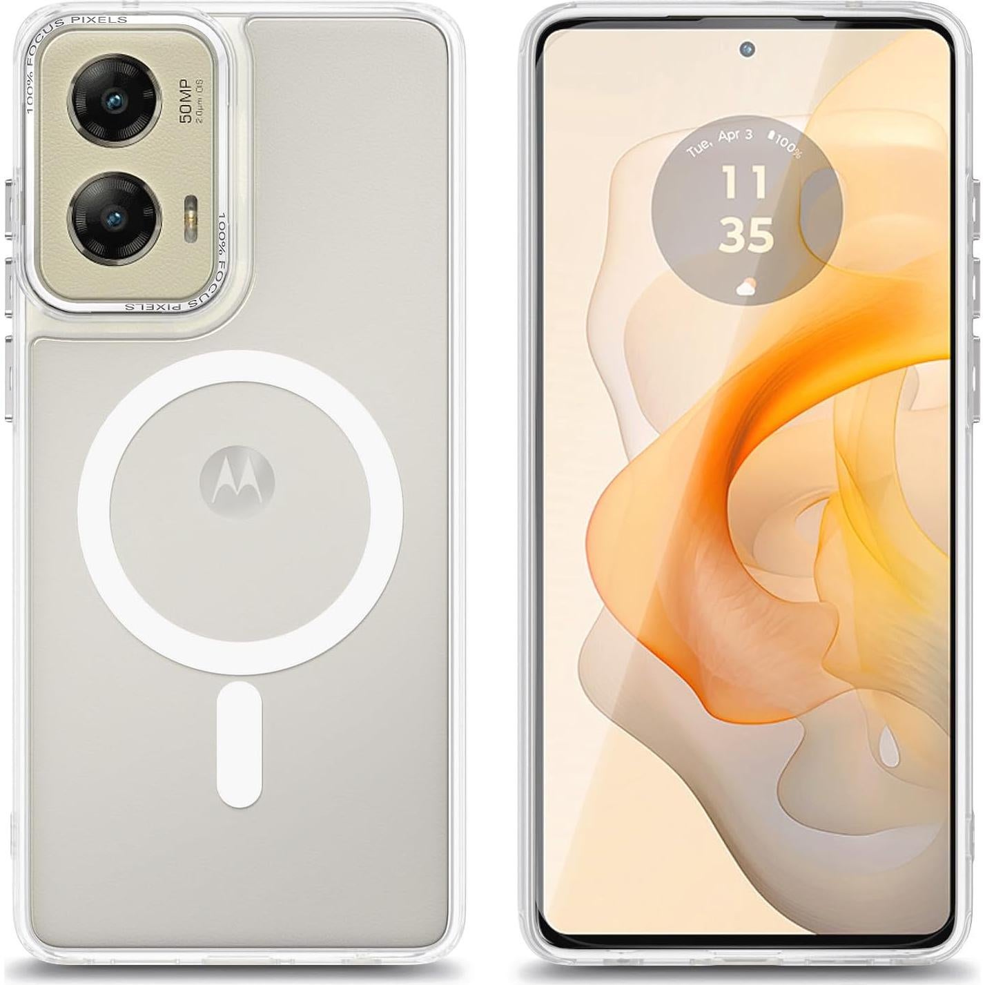 Funda Magnética YZB para Motorola Moto G Stylus 5G 2024, Clara