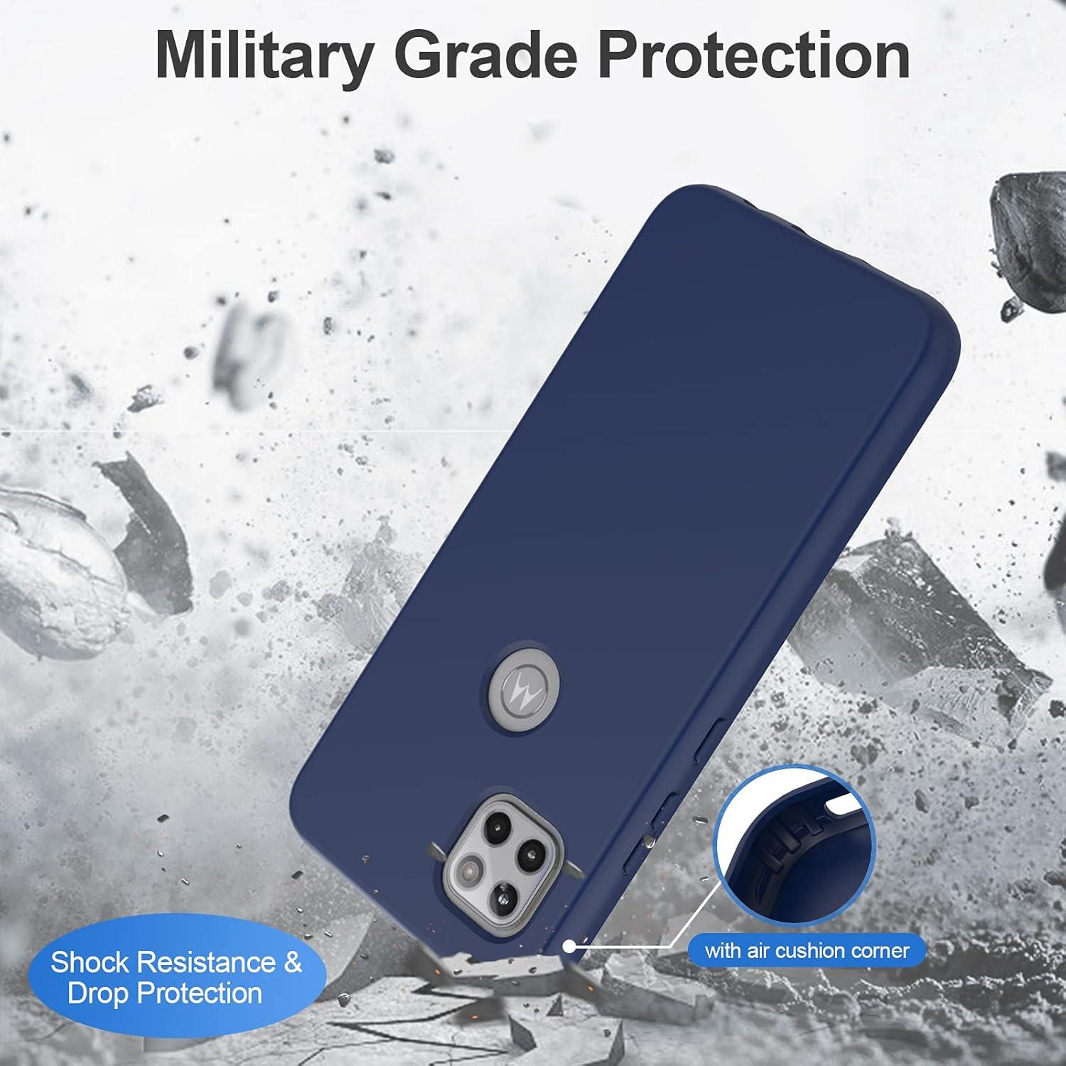 Funda Protectora para Motorola One 5G Ace con Protector de Pantalla