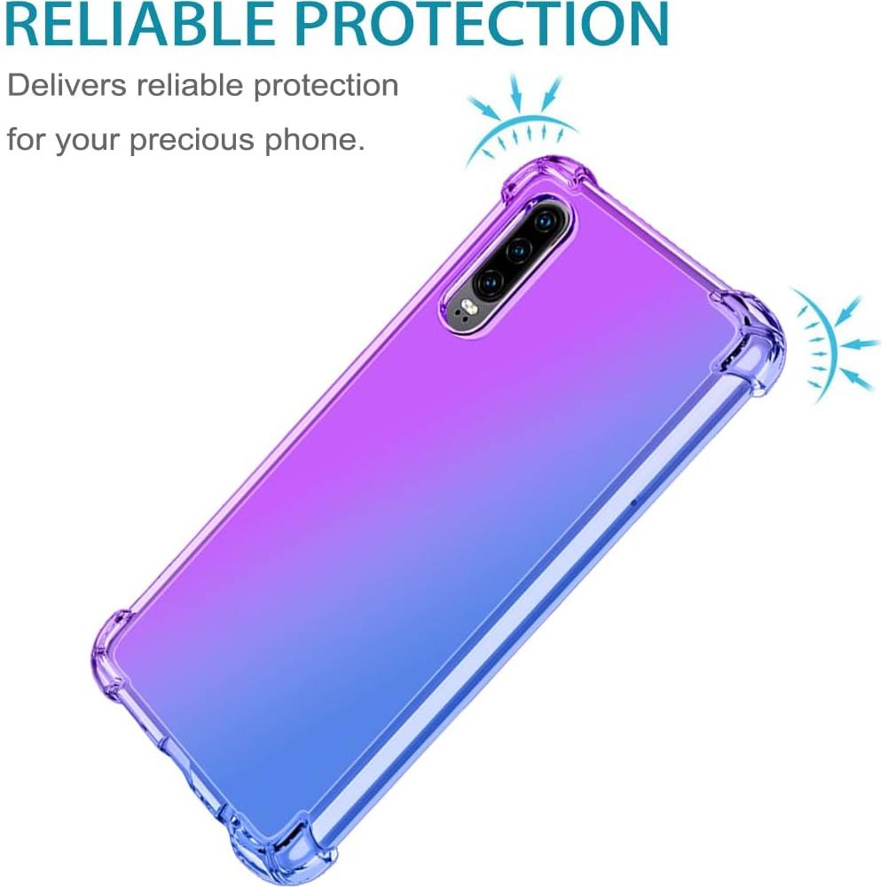 Funda TPU Huawei P30 6.1" Gradiente Claro Delgado Protección