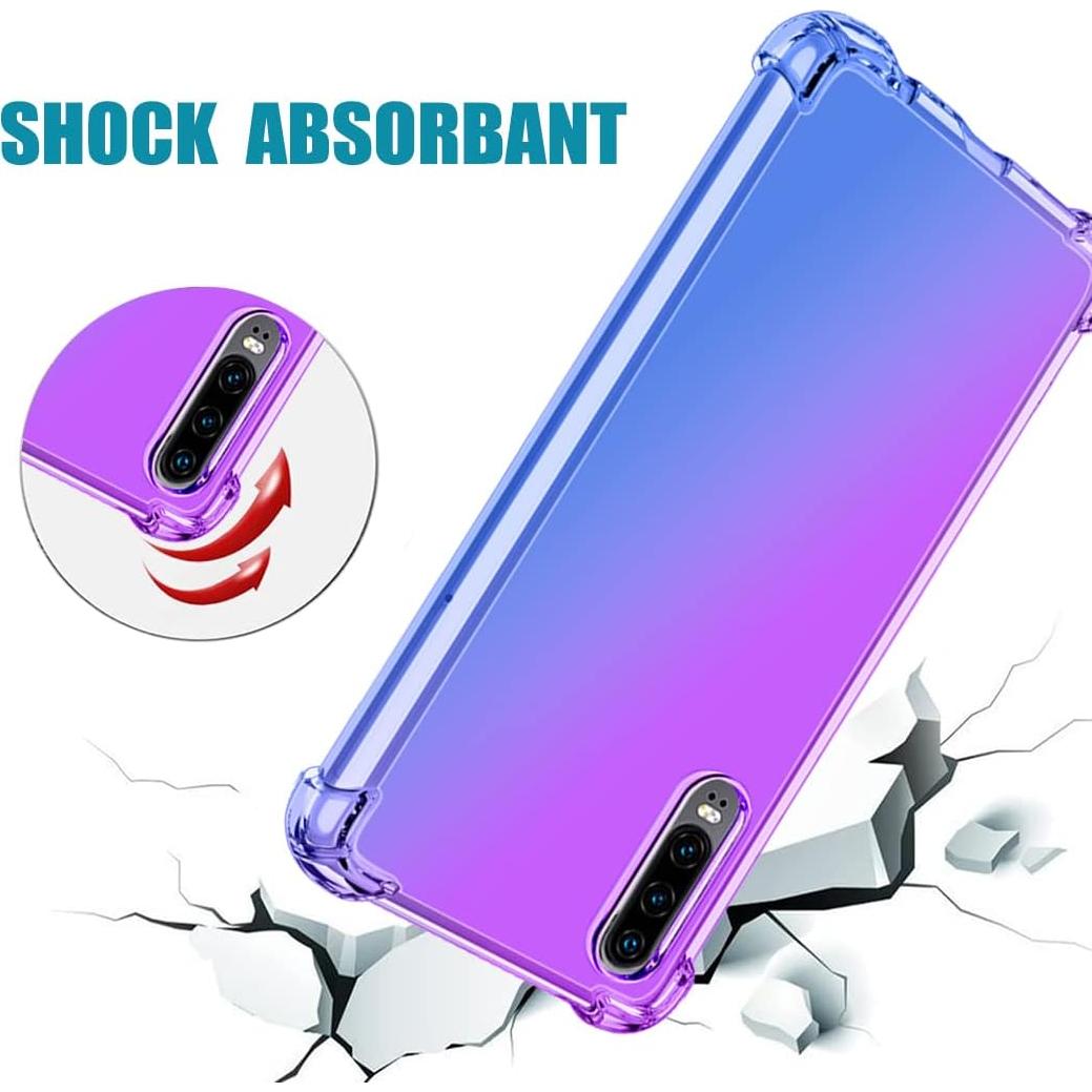 Funda TPU Huawei P30 6.1" Gradiente Claro Delgado Protección