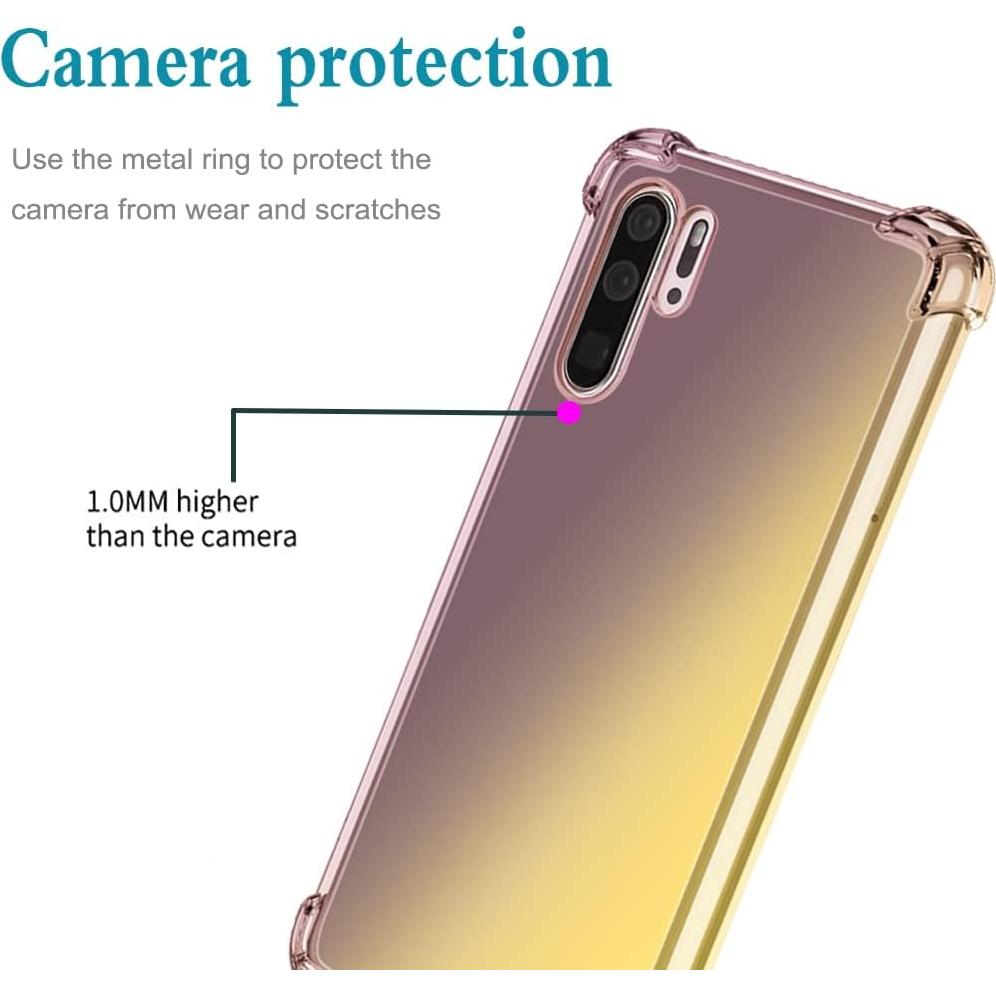 Funda TPU Huawei P30 Pro Gradiente Transparente Delgado