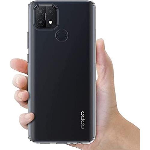 Funda Bumper de Gel TPU Transparente para Oppo A15