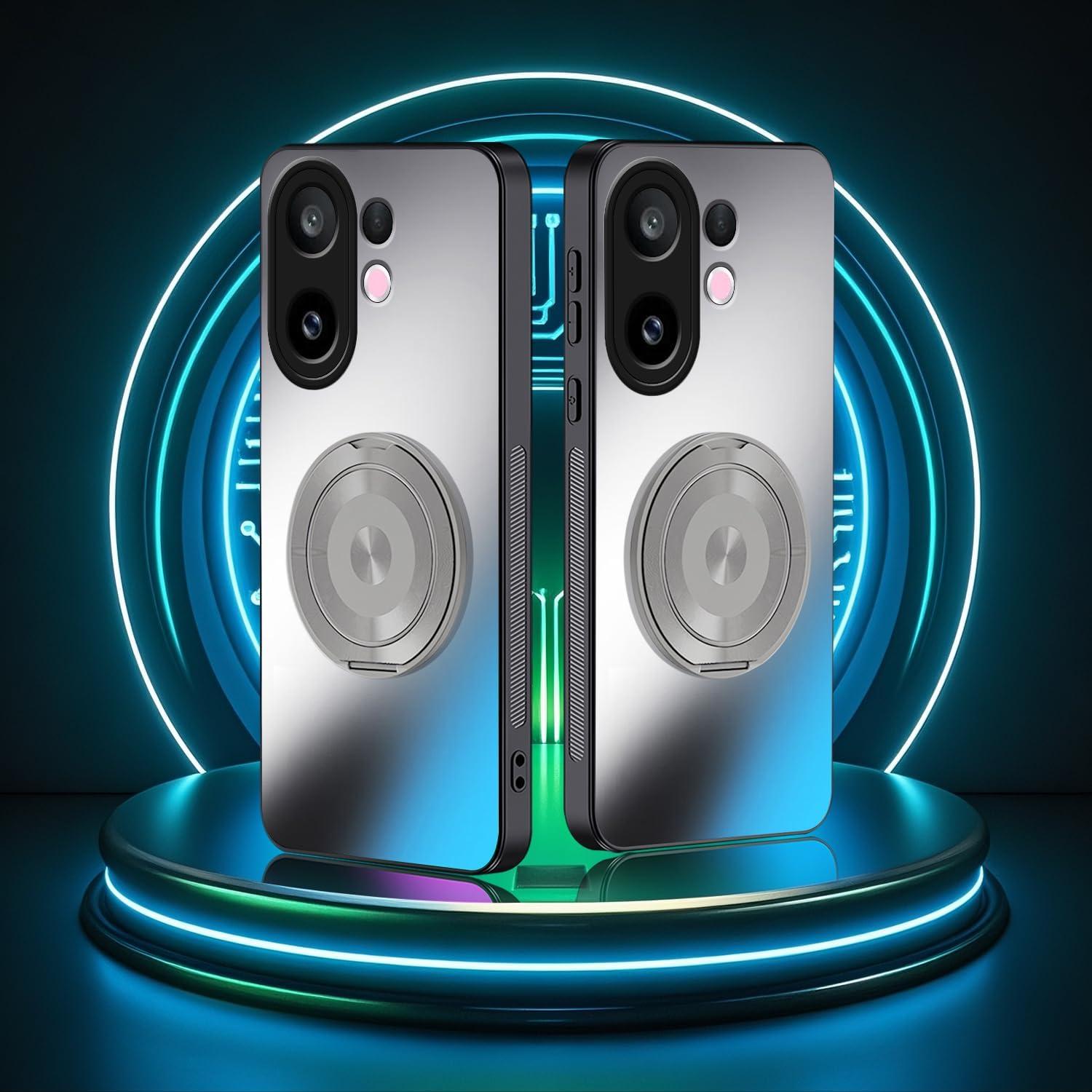 Funda delgada Hlgcokro para Vivo X200 FE con soporte magnético