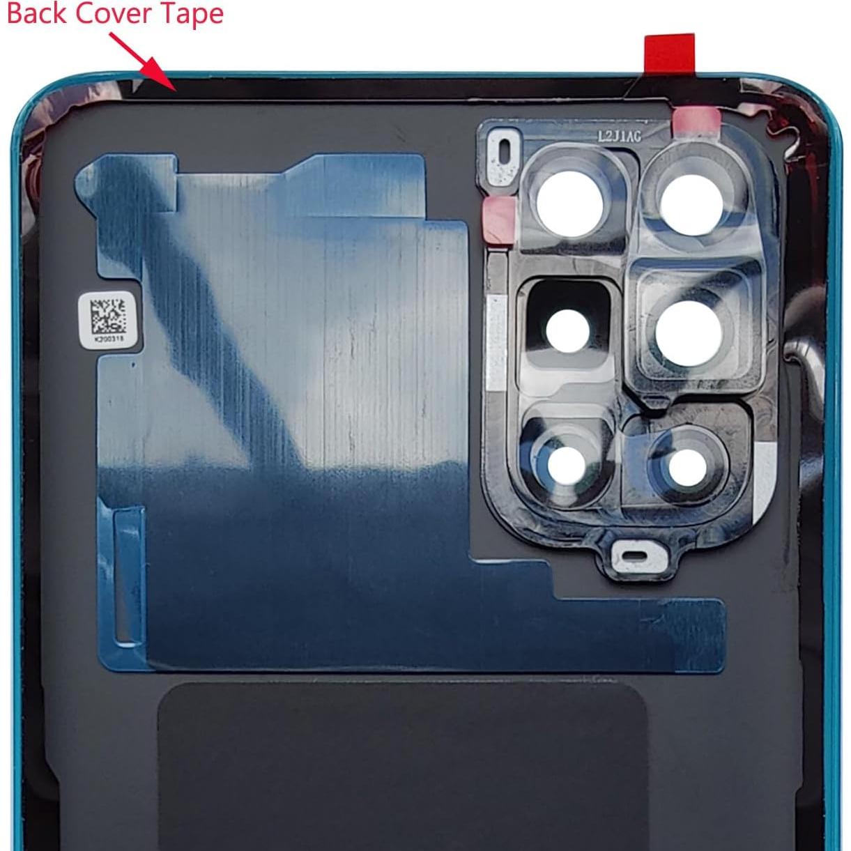 Cubierta de Vidrio Trasero Verde OnePlus 8T 6.55" Ubrokeifixit