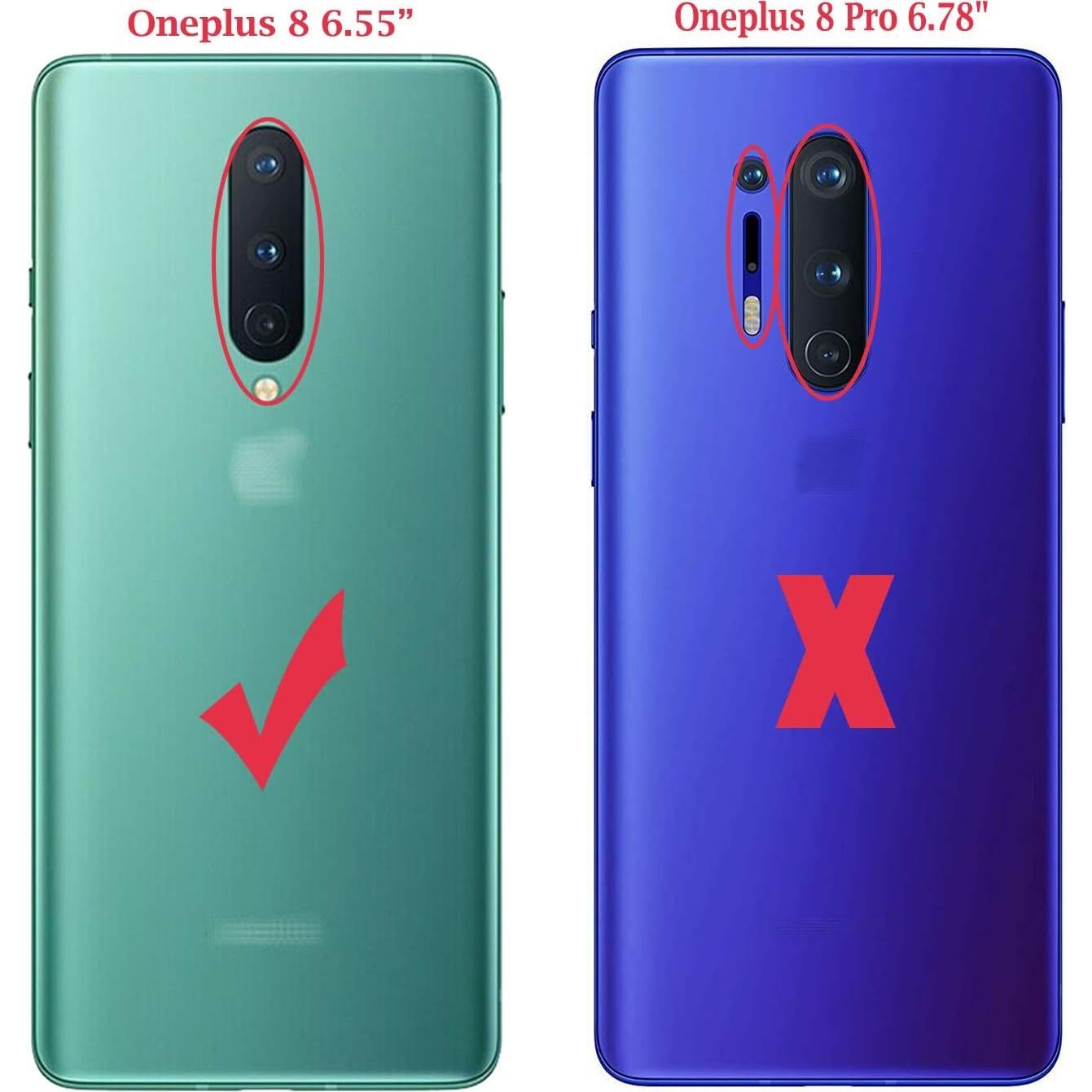 Cubierta de Cristal Trasero OnePlus 8 Ubrokeifixit Verde
