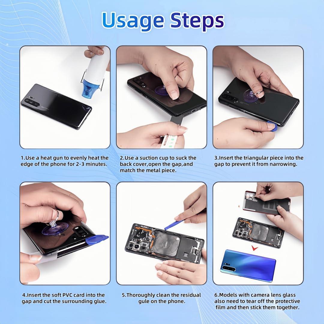 Cubierta Trasera de Vidrio Sanmonkey para Sony Xperia 1 IV Negro