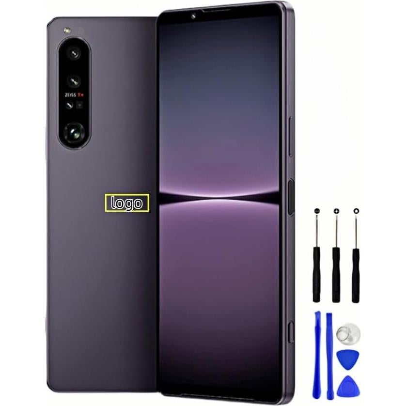 Cubierta Trasera de Vidrio Sanmonkey para Sony Xperia 1 IV Negro