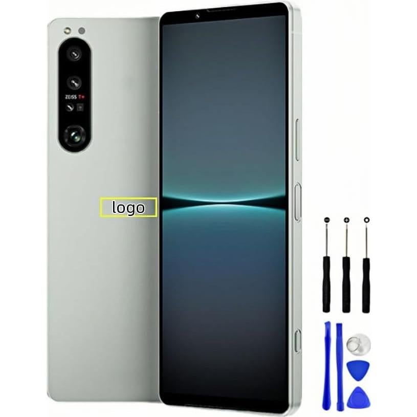 Cubierta Trasera de Vidrio Sanmonkey para Sony Xperia 1 IV Negro