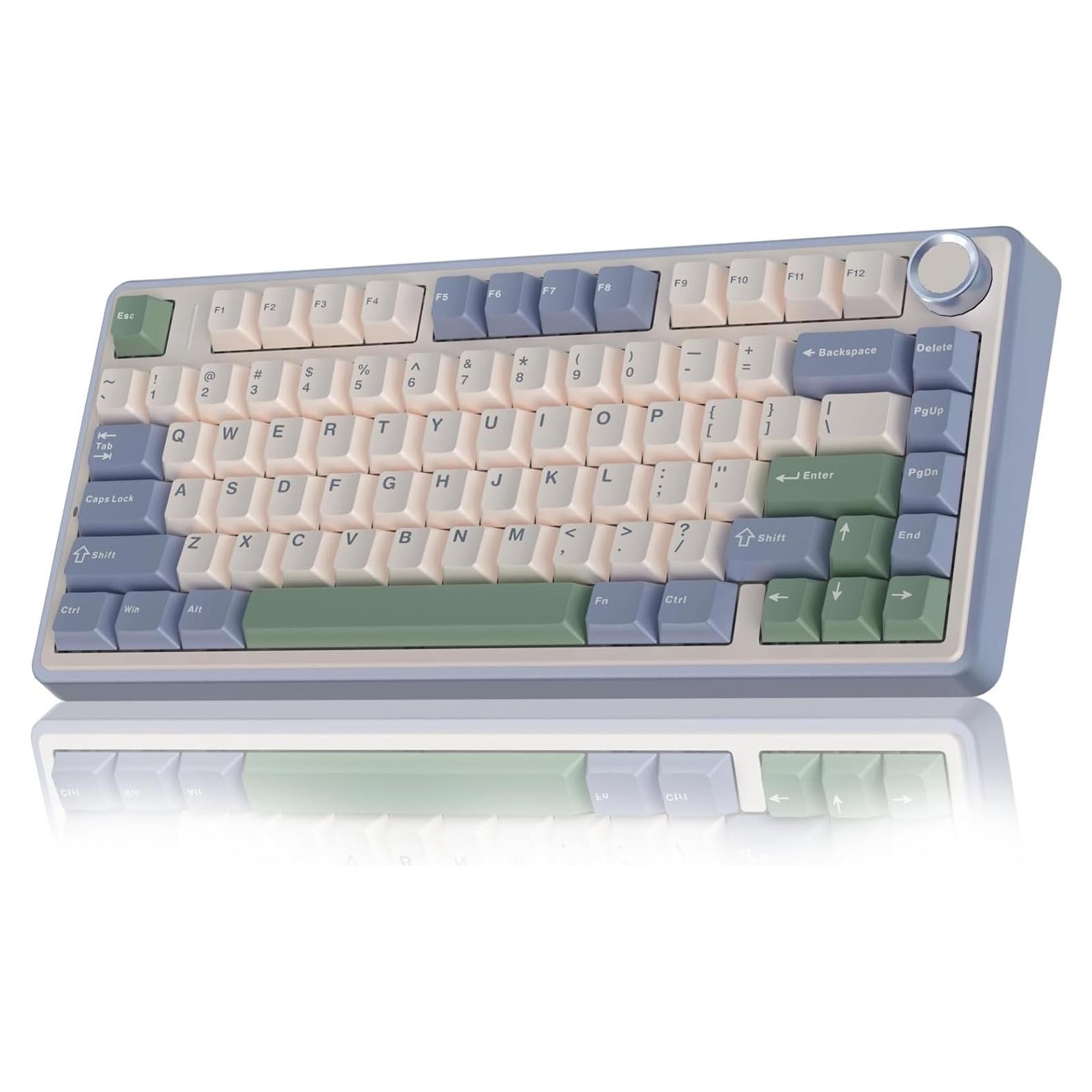 Teclado Mecánico AULA F75 Inalámbrico 75% RGB Personalizado