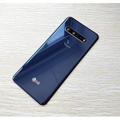 Cubierta de puerta trasera LG V60 ThinQ V600 5G Azul + Herramientas