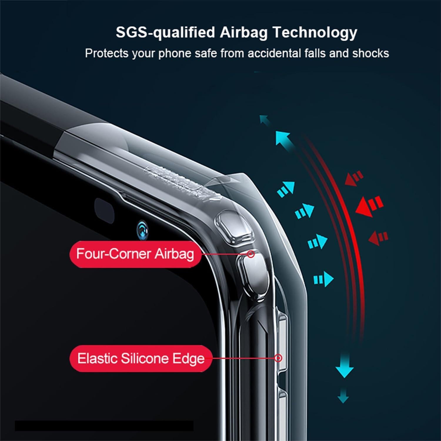 Funda para ASUS ROG Phone 9 Pro - TPU y Acrílico Negro