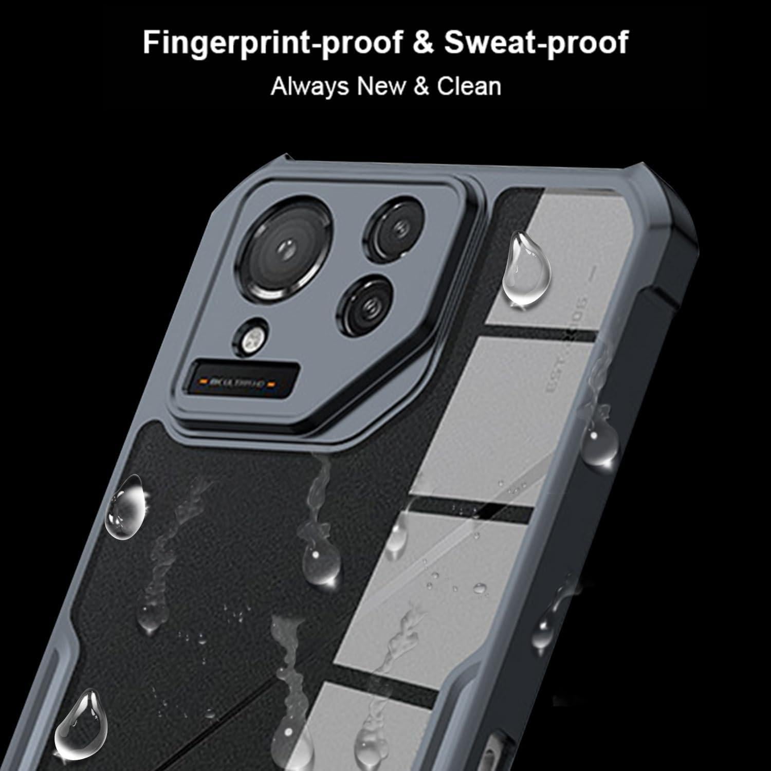 Funda para ASUS ROG Phone 9 Pro - TPU y Acrílico Negro