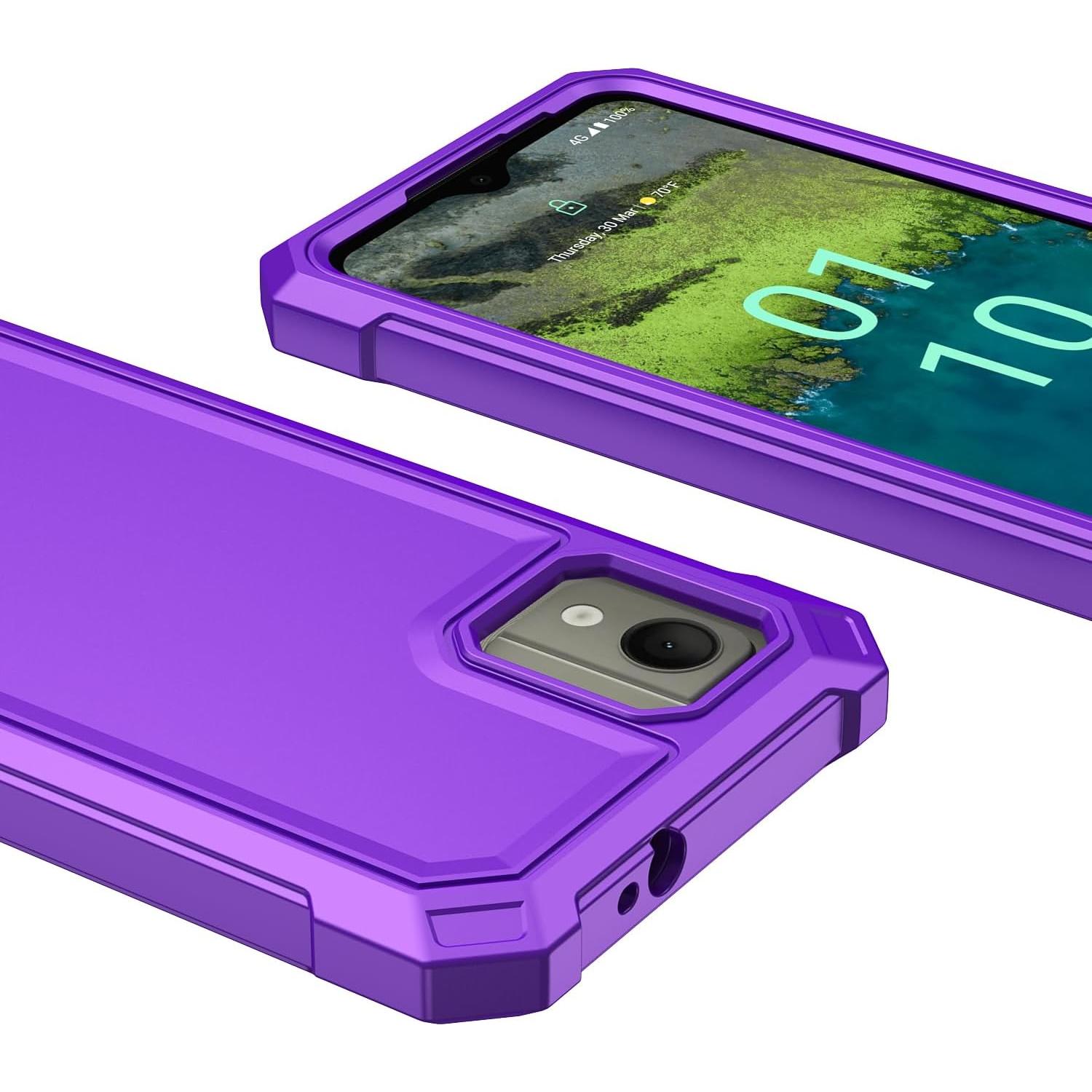 Funda Nokia C110 Aulzaju con Protector Pantalla y Parachoques