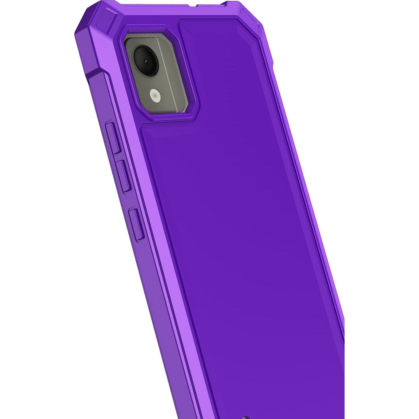 Funda Nokia C110 Aulzaju con Protector Pantalla y Parachoques