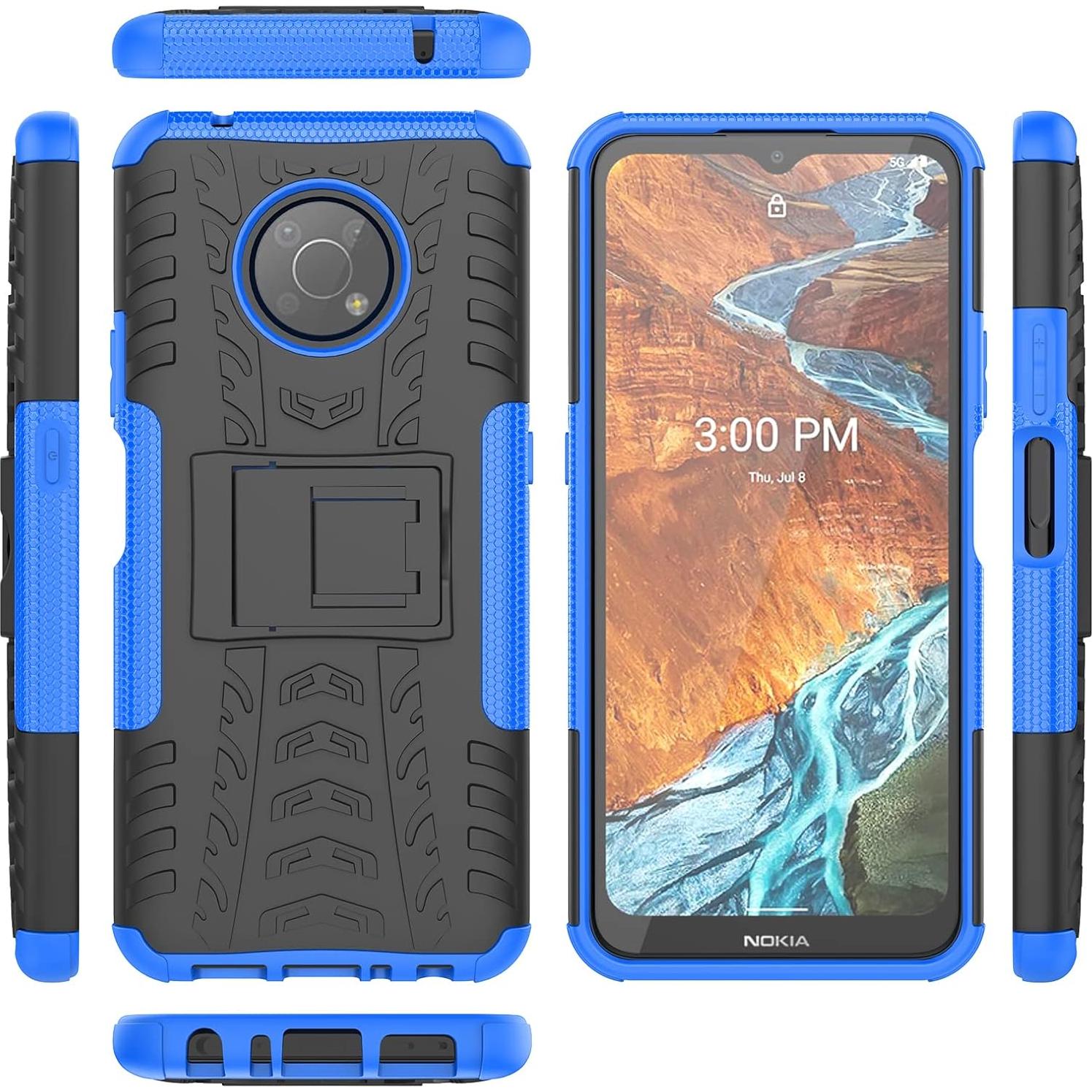 Funda Protectora Osophter para Nokia G300 con Soporte Azul