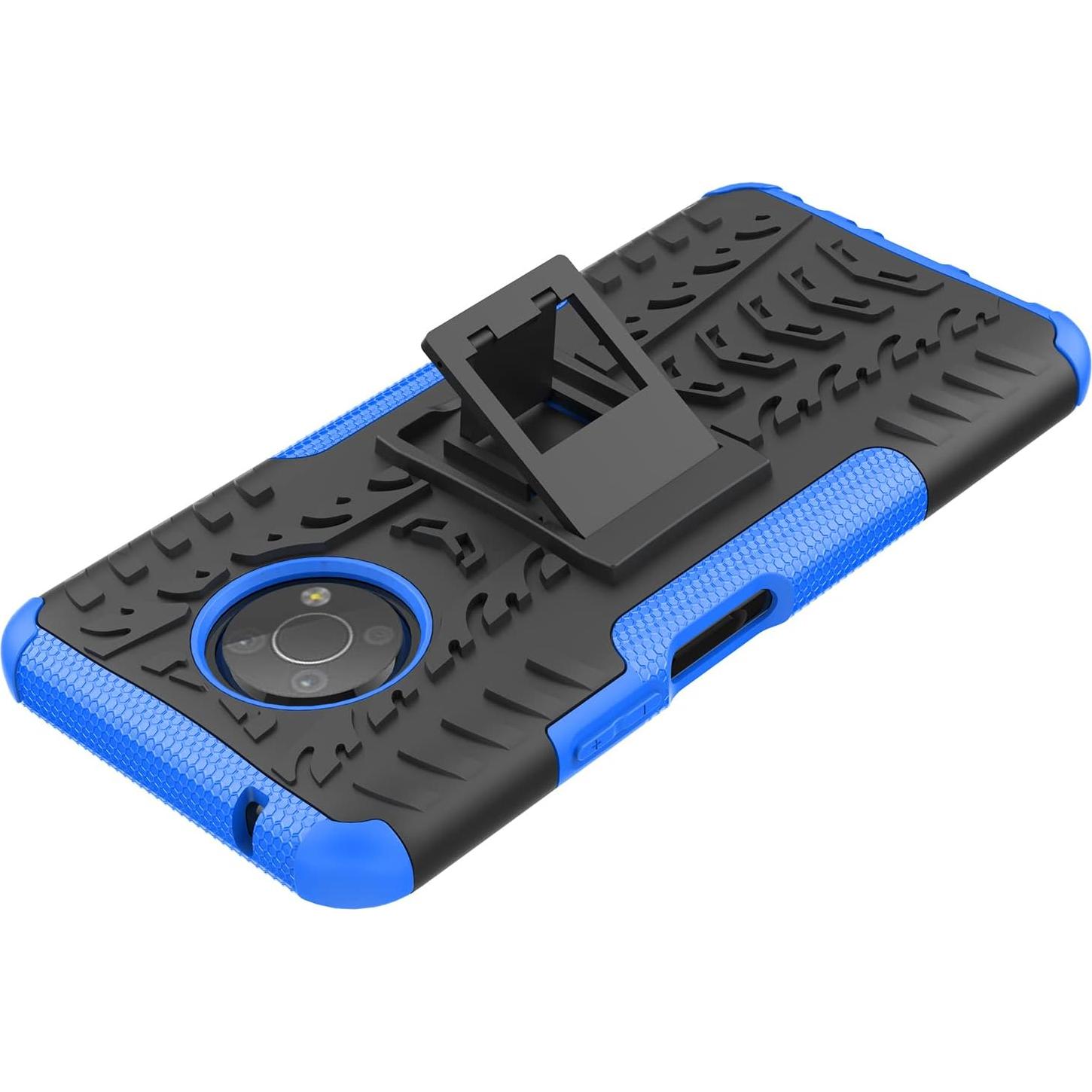 Funda Protectora Osophter para Nokia G300 con Soporte Azul