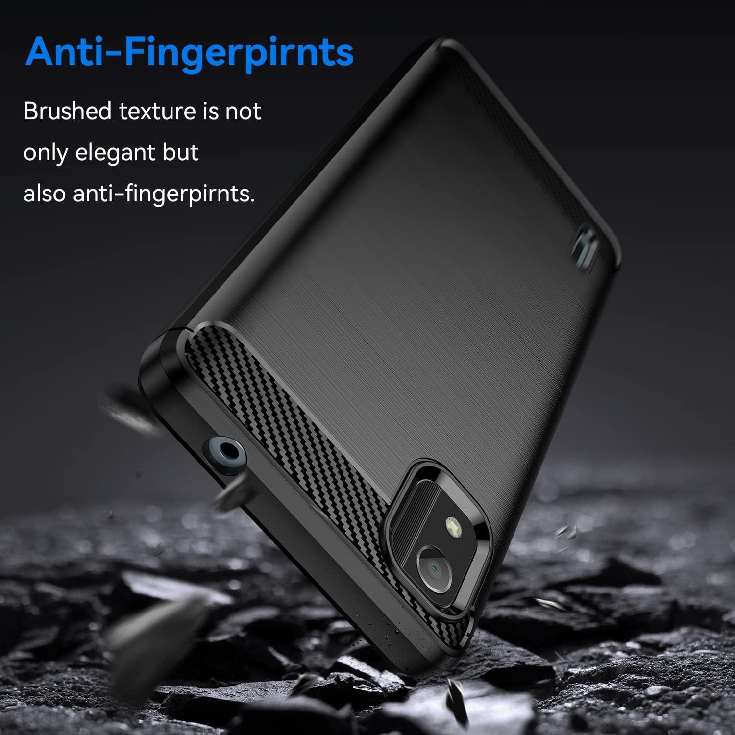 Funda de Carbono TPU para Nokia C2 2da Edición Negra