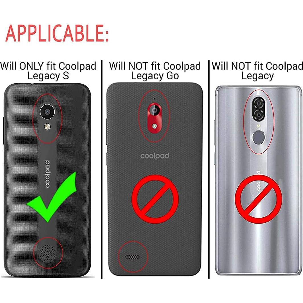 Funda Protectora Jeylly para Coolpad Legacy S/SR con Soporte