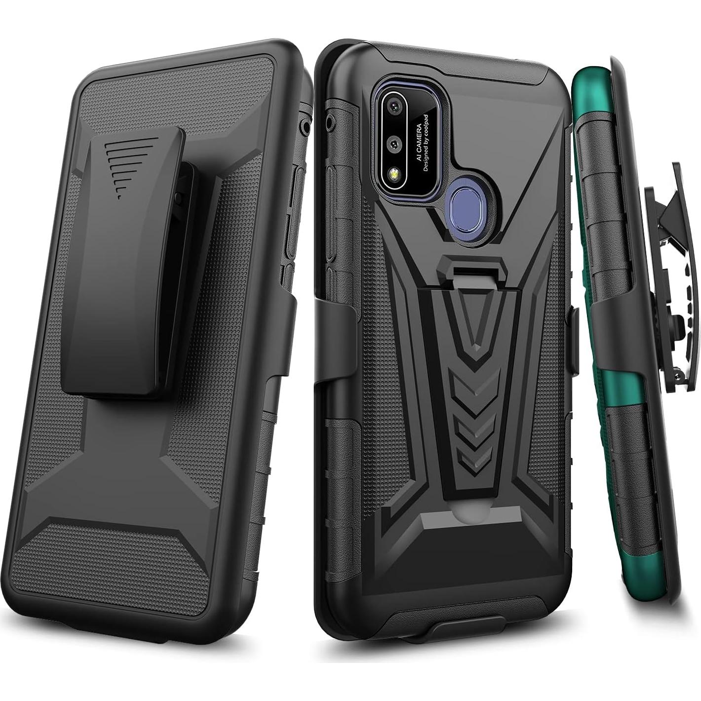 Funda Protectora SOGA para Coolpad Suva con Clip y Soporte