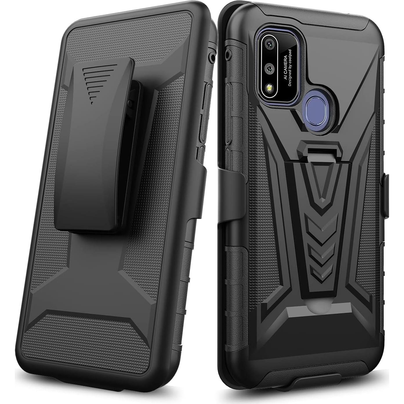 Funda Protectora SOGA para Coolpad Suva con Clip y Soporte