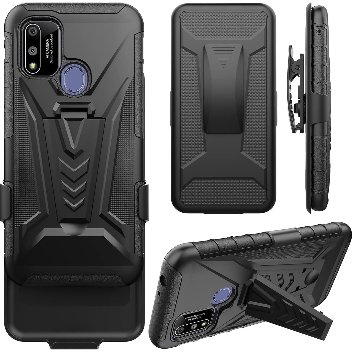 Funda Protectora SOGA para Coolpad Suva con Clip y Soporte