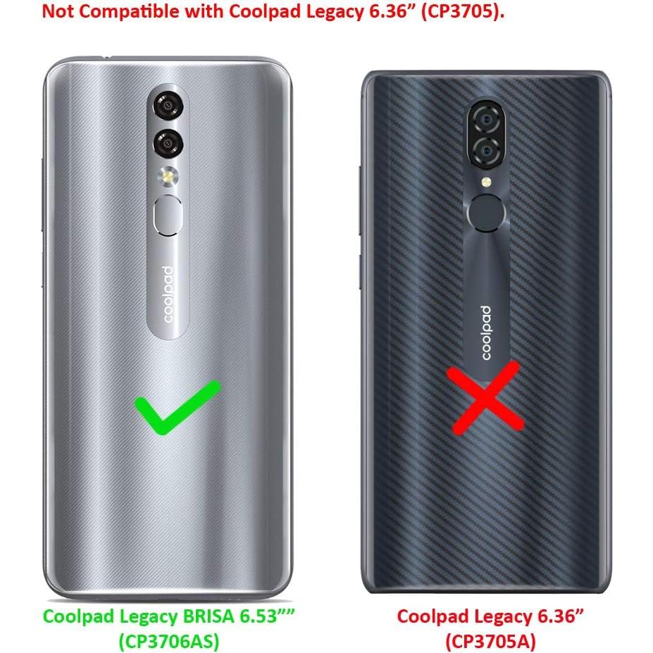 Funda híbrida para Coolpad Legacy Brisa 2020 - CELZEN RS2 Rosado