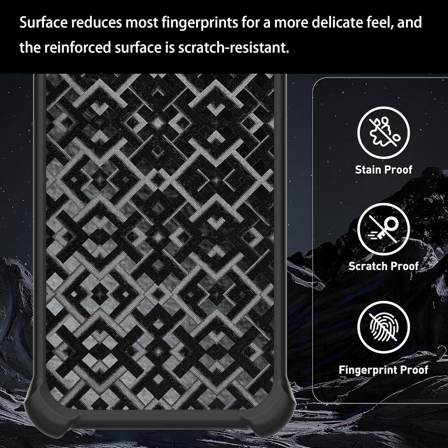Funda Híbrida 3D para Blackview Shark 9 5G con 2 Protectores
